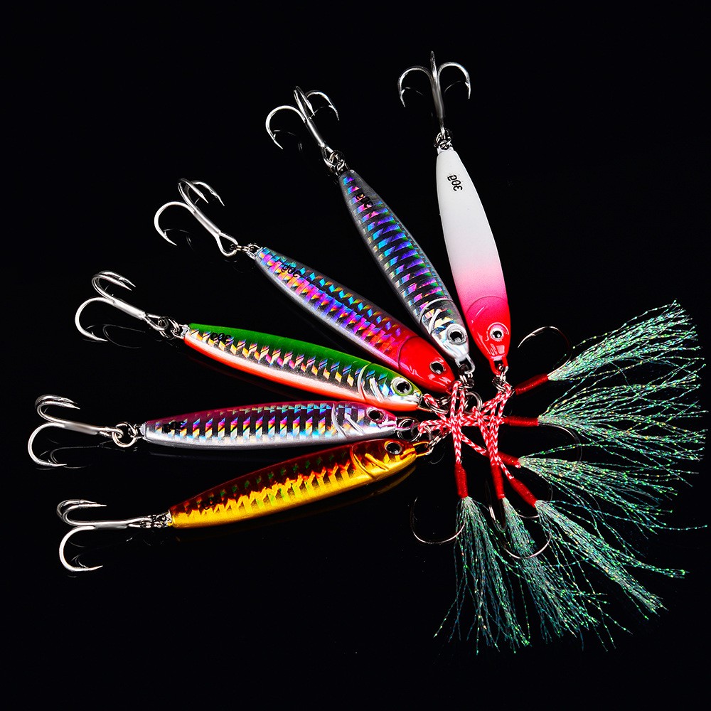 Lure metal jig metaljig umpan pancing jigging UL ultralight mancing casting castjig LF055 15G 20G 30