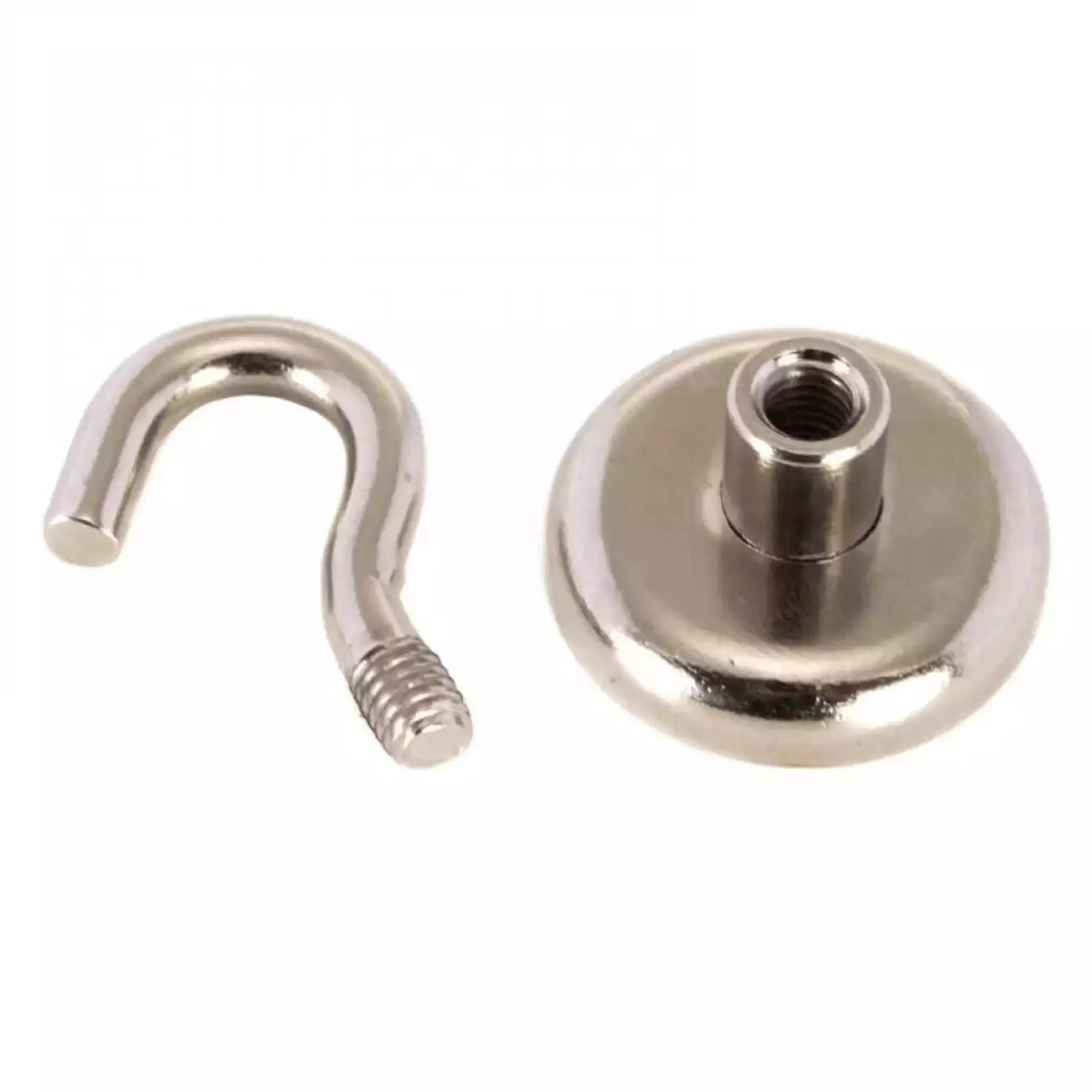 GANTUNGAN MAGNET SERBAGUNA magnet neodymium / Strong Magnet Hooks 36mm kuat hingga 40kg