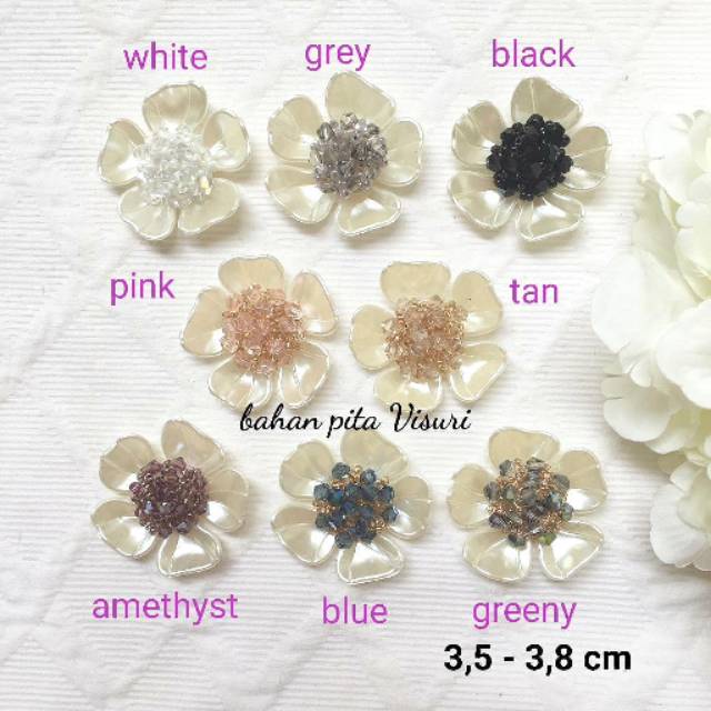 Flower Crystal Mata Blink 3,5 x 3,8 cm