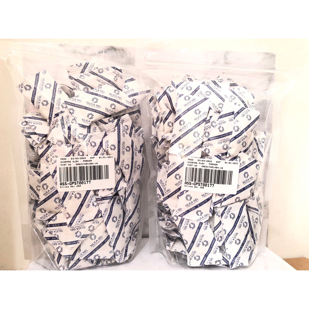 SILICA GEL REPACK 250 GR / BAHAN PENGAWET KUE