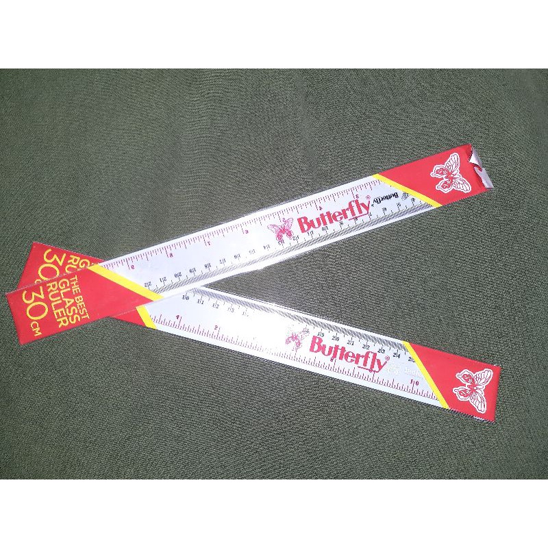 

Penggaris Butterfly 30 cm