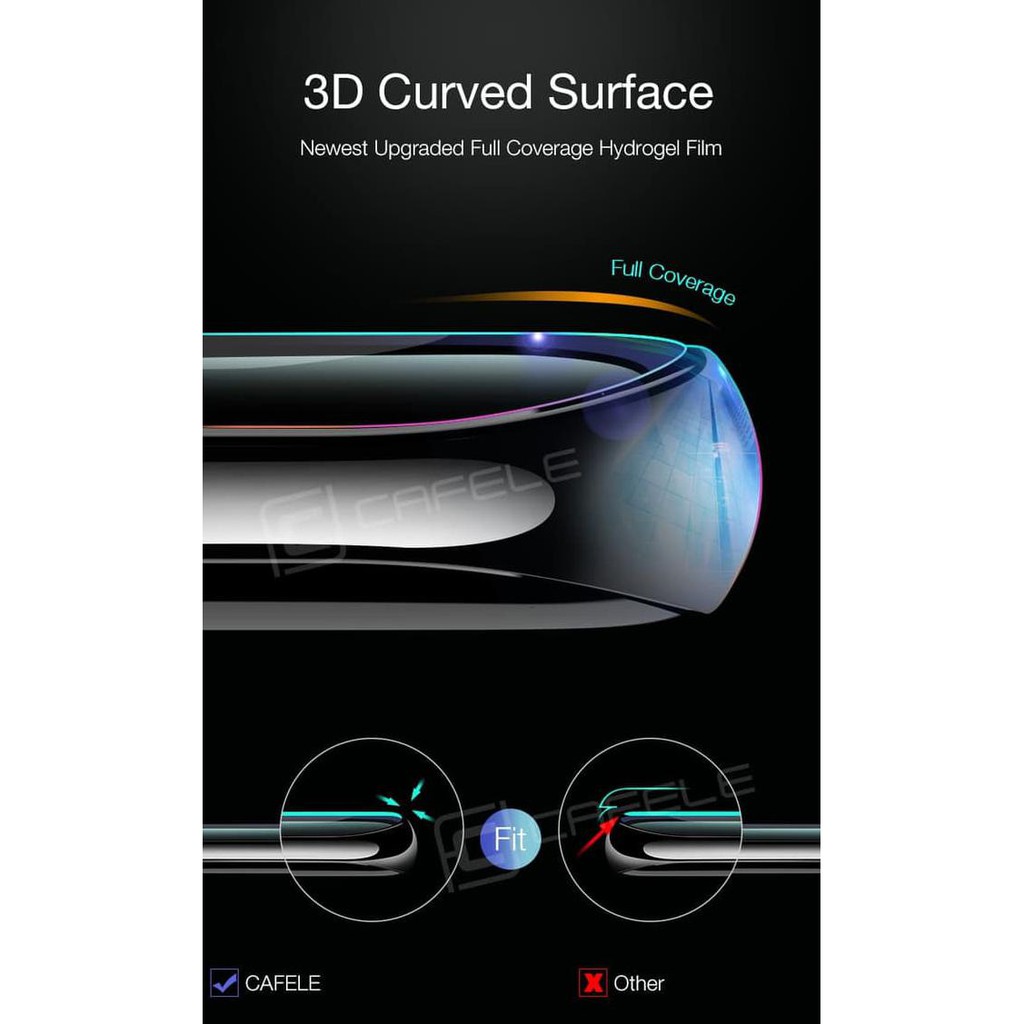 Terbaru Cafele Hydrogel Anti Gores-Screen Protector Samsung S8 - S8 Plus - S8+ - S8 Juara