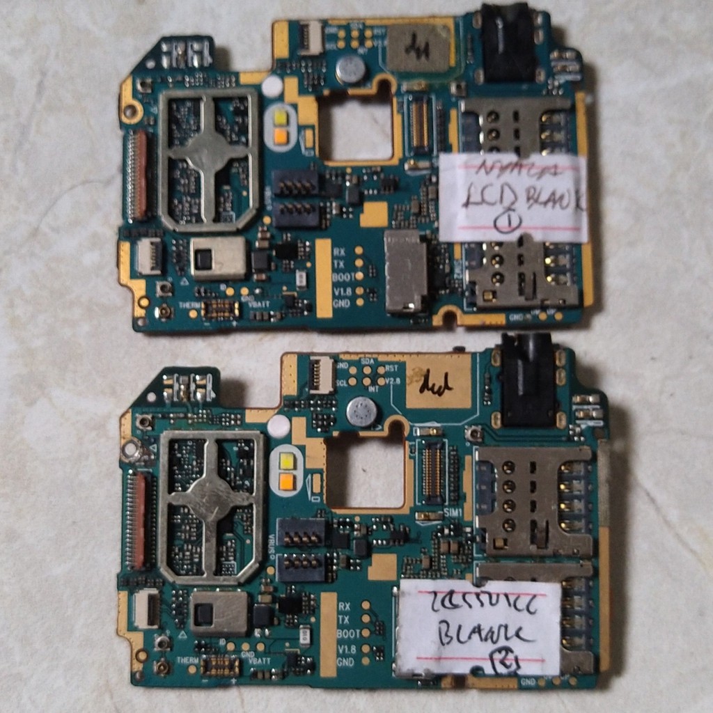 Mesin asus zenfone max z010d zc550kl nyala lcd blank