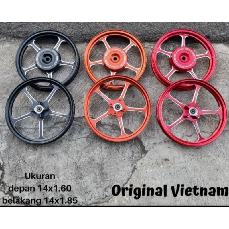 VELG X MODE original vietnam depan belakang vario