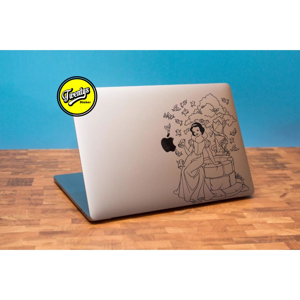 

STIKER LAPTOP STIKER SNOW WHITE 31 AKSESORIS LAPTOP CUTTING STICKER