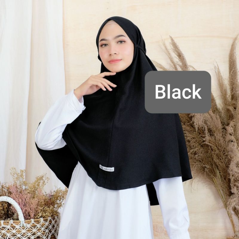 Bergo Maryam Premium Bahan Lady Zara (Part 2) Size Medium.