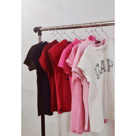 (SECOND/PRELOVED) BAJU KAOS REMAJA PEREMPUAN/BRANDED MURAH MERIAHHH