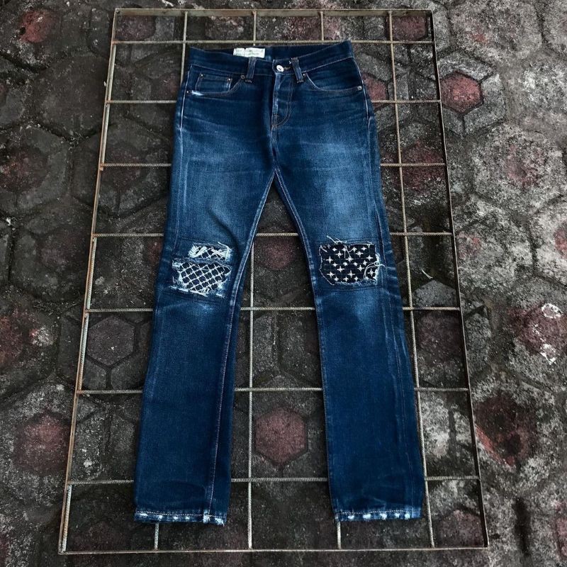 DENIM MISCHIEF CUSTOM SASHIKO SIZE 27