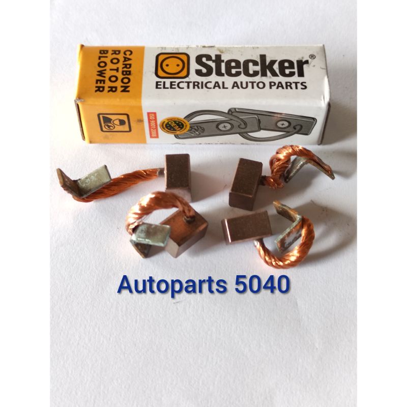 Carbon brush starter arang dinamo starter kijang 5k carry extra zebra espass avanza xenia granmax lu