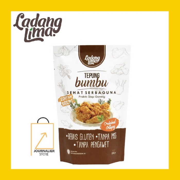 

NEW LADANG LIMA Tepung Bumbu Sehat Serbaguna 150gr