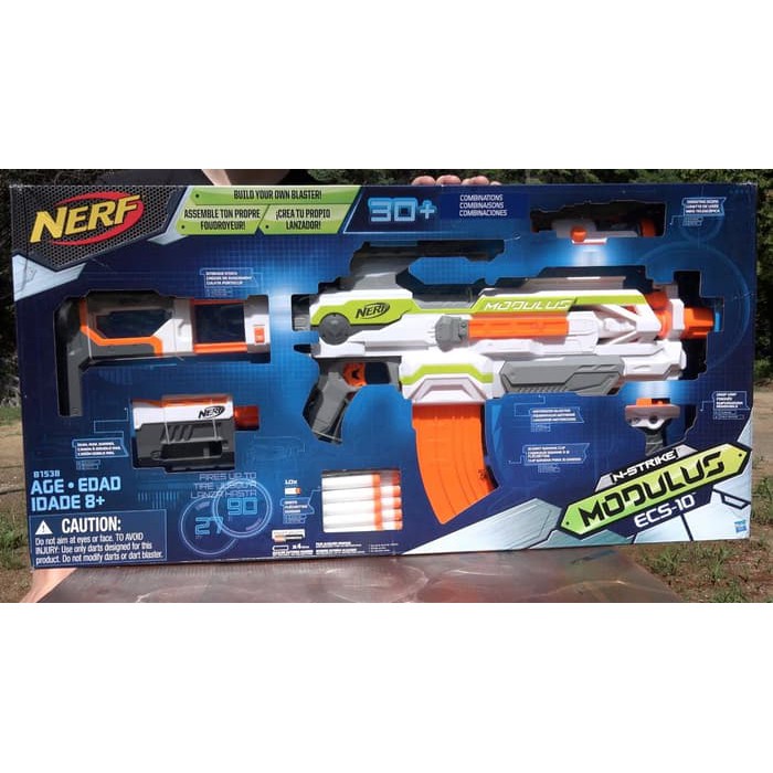 NERF N-Strike Modulus Blaster ECS-10 Mainan Anak ORIGINAL SNI