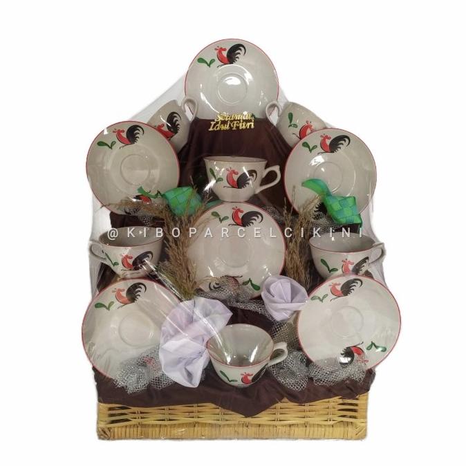 

PARCEL LEBARAN - PARCEL PECAH BELAH - Tea Set 12pcs Ayam Jago