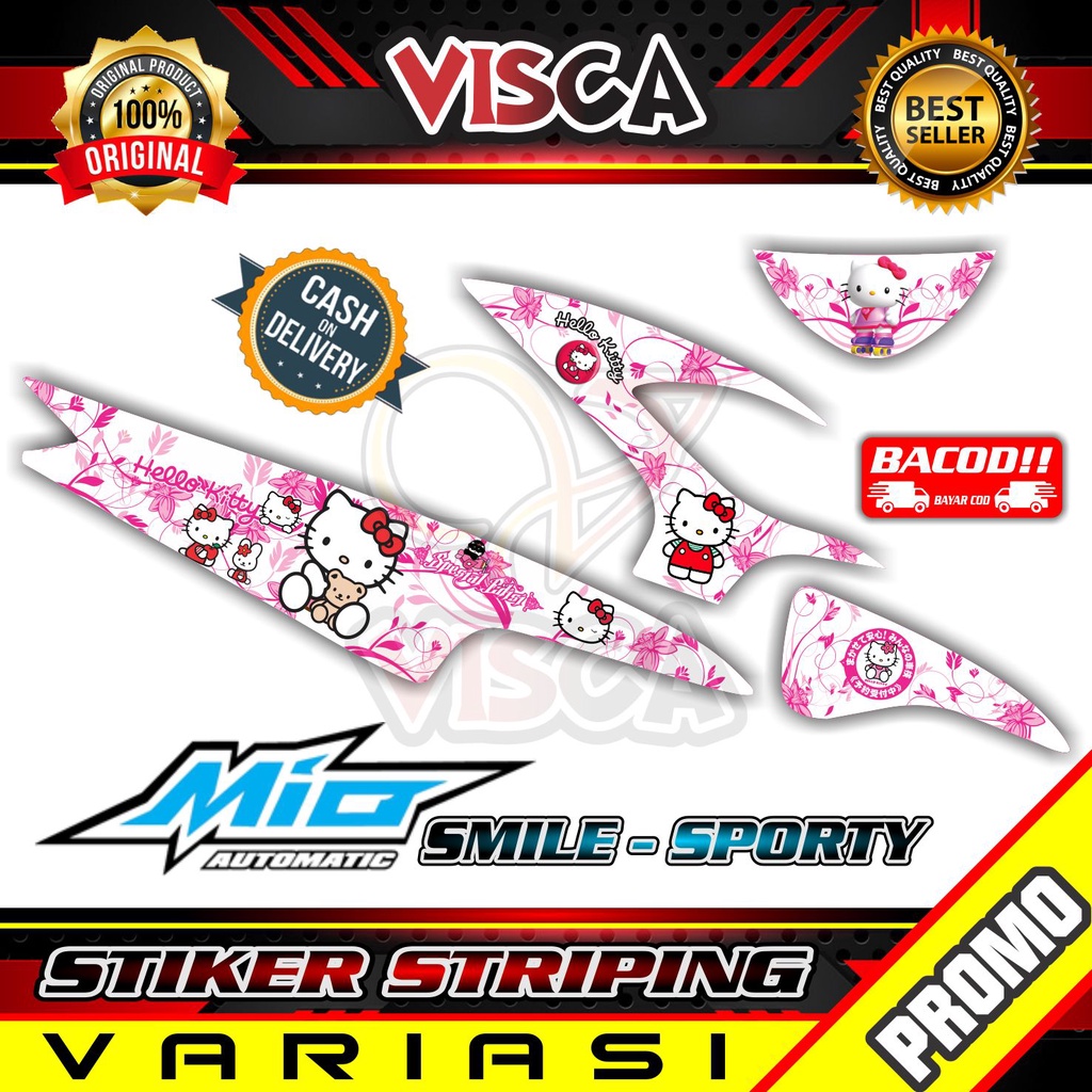 Jual Striping mio sporty/smile Stiker Sticker Striping Variasi Lis