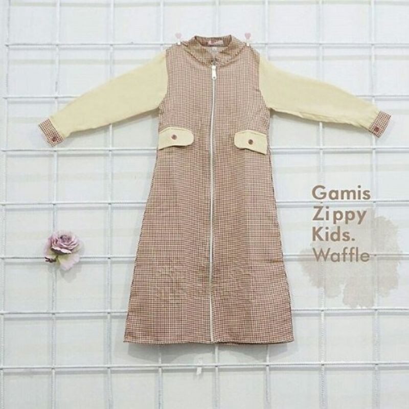 GAMIS ZIPPY KIDS / GAMIS ZIPPY ALILA KIDS / GAMIS ANAK KOTAK KOTAK