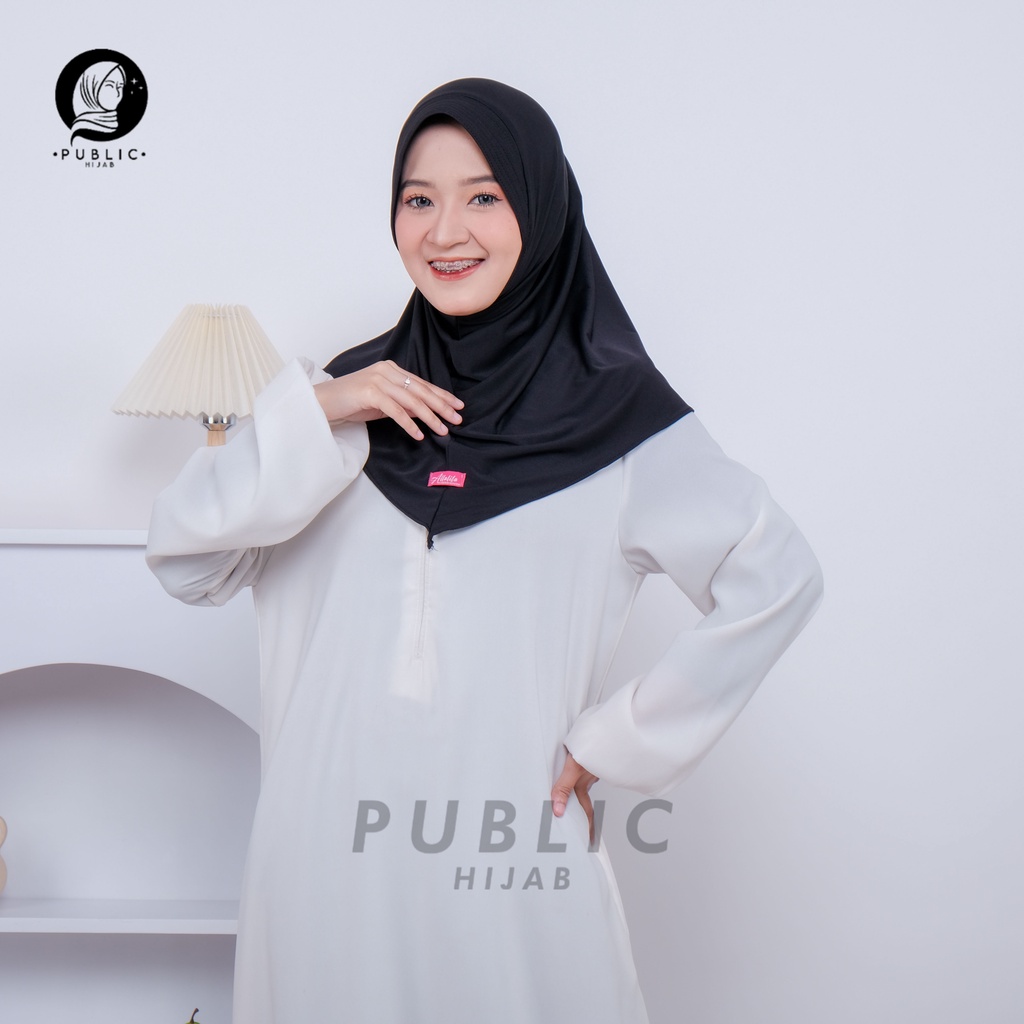 Kerudung Instan Sporty Bahan Jersey Premium | Kerudung Instan Polos Olahraga Volly Senam | Kerudung 