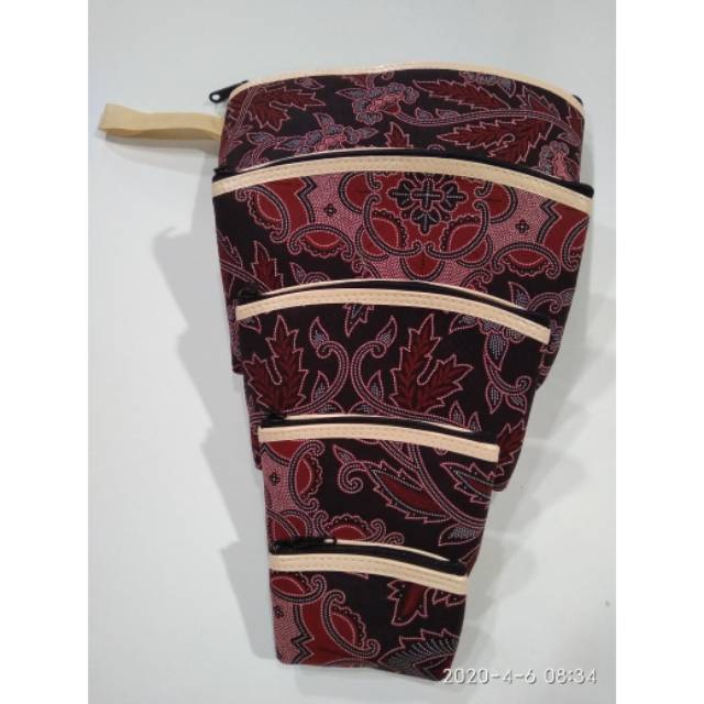Souvenir dompet batik, Dompet batik set 5 dompet beranak