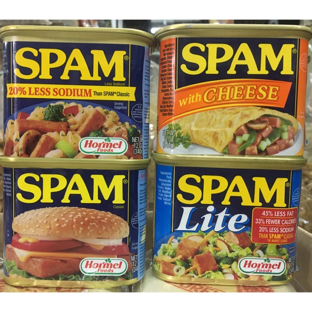 

SPAM Hormel Luncheon Meat