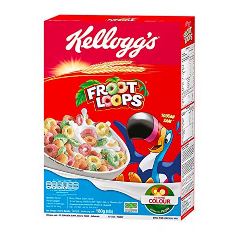 Jual Kellogg's Froot Loops 160gr | Shopee Indonesia