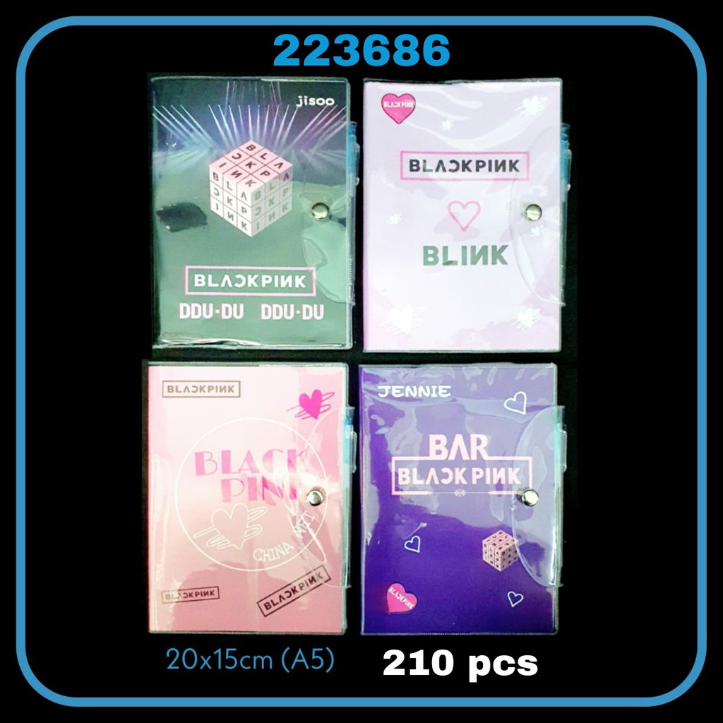 

ILP Notebook Lux A5 223686 Blackpink / Buku Catatan / Buku Spiral