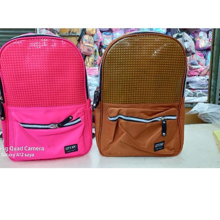 *BEST SELLER* Tas Ransel Lego Fashion SD SMP / Tas Anak Sekolah SD SMP / Ransel Lego Fashion Cewe Co