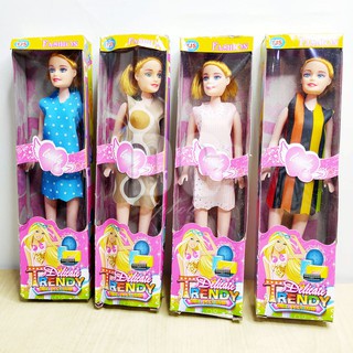 (HARGA 2 PCS) Boneka Barbi Anak Perempuan Fashion Doll Boneka Cantik Mainan Anak Perempuan B714 Bone