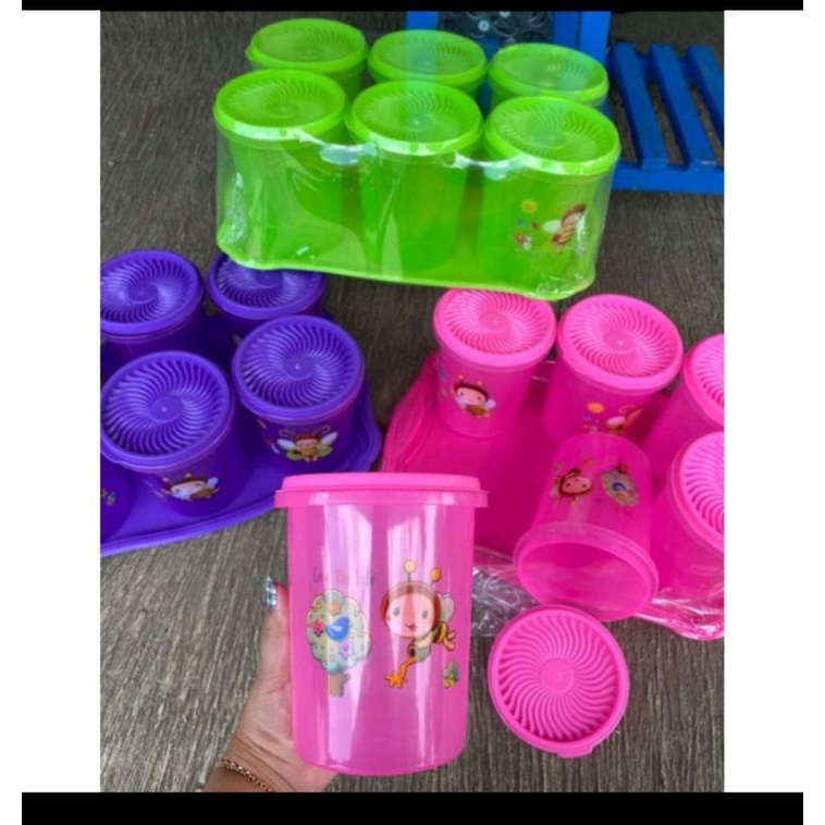 Toples Set Bonita 6 Toples Gratis Nampan Ukuran 1 Liter