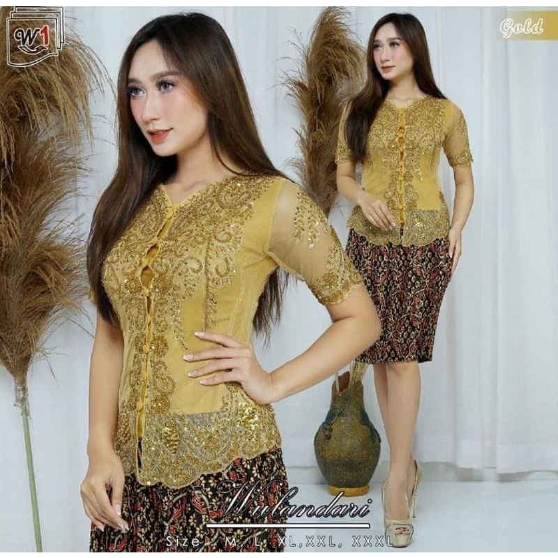 Realpic Stelan Kebaya Wulandari Motif 001 Original Butik