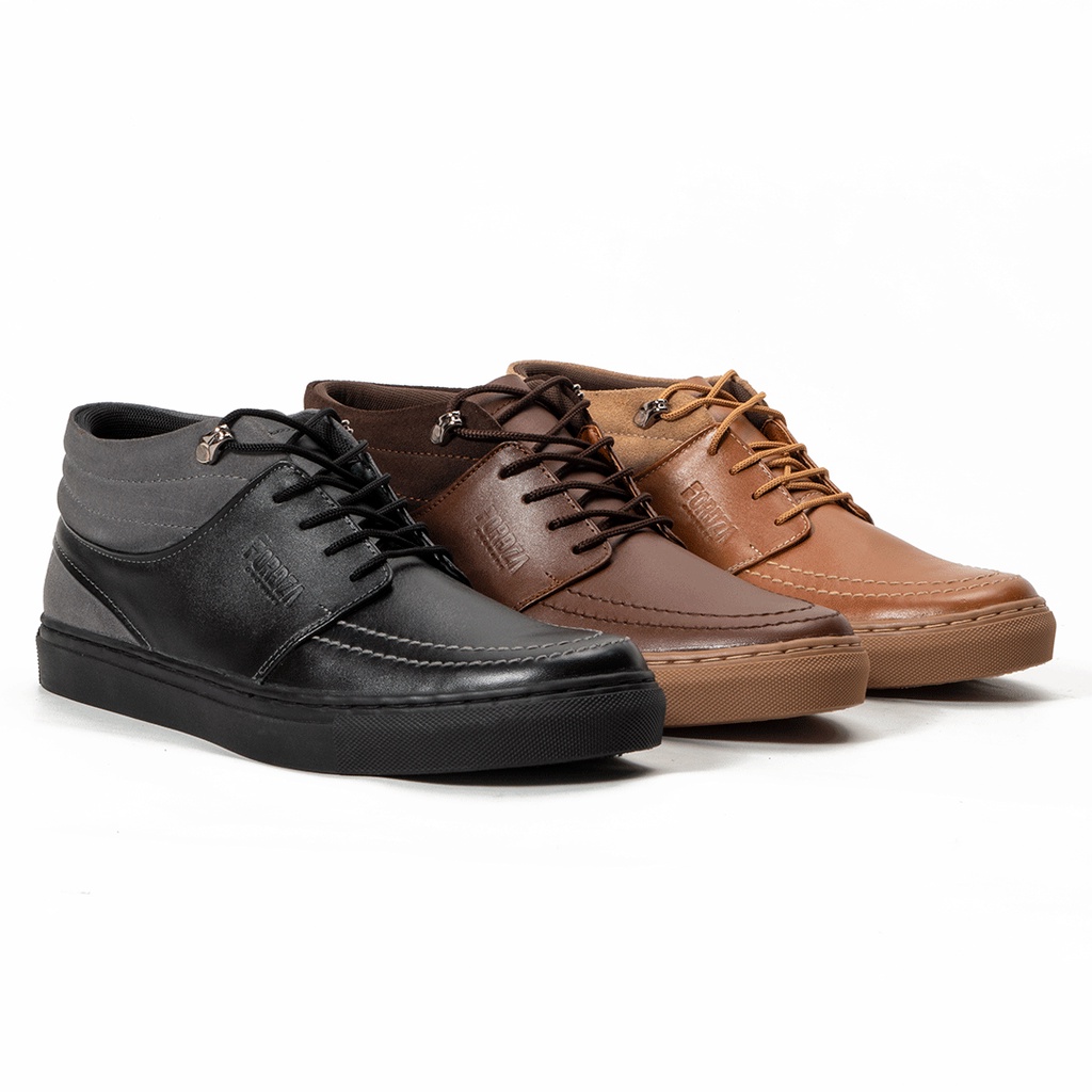 Sepatu Sneakers Pria Casual Original Leather High Quality B-37Q