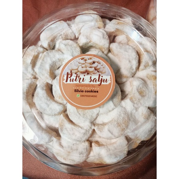 

PUTRI SALJU HOMEMADE BY SILVIA COOKIES