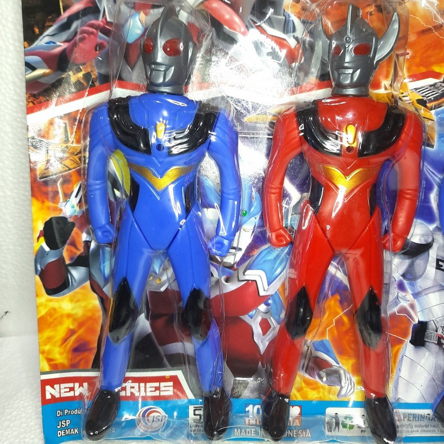 MAINAN ROBOT ULTRAMAN 1SET 3PCS MAINAN ROBOT MAINAN MURAH KADO