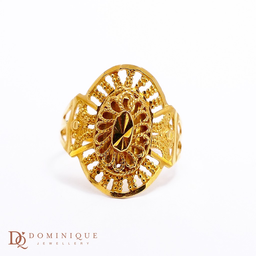 

Dominique Jewellery-Cincin Dubai Standar Internasional 91,6% DQC 2462