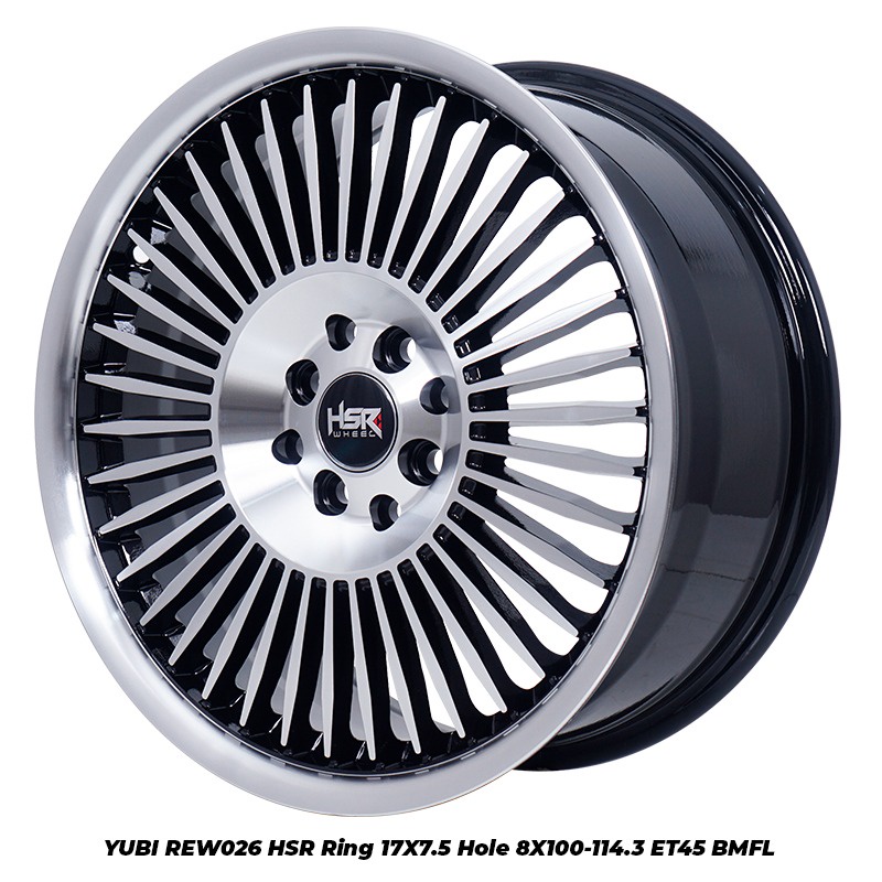 Velg Mobil HSR YUBI Ring 17 Velg HSR R17 Mobilio Jazz Yaris Freed Avanza Xenia Livina