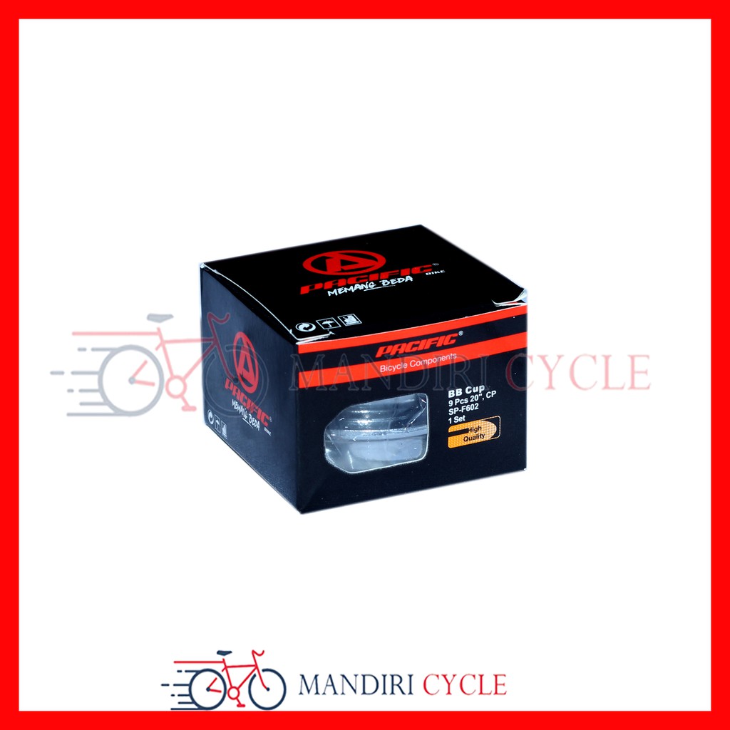 Kom Gir Langsung Ukuran BMX 20" BB Cup Gear Sepeda PACIFIC F602