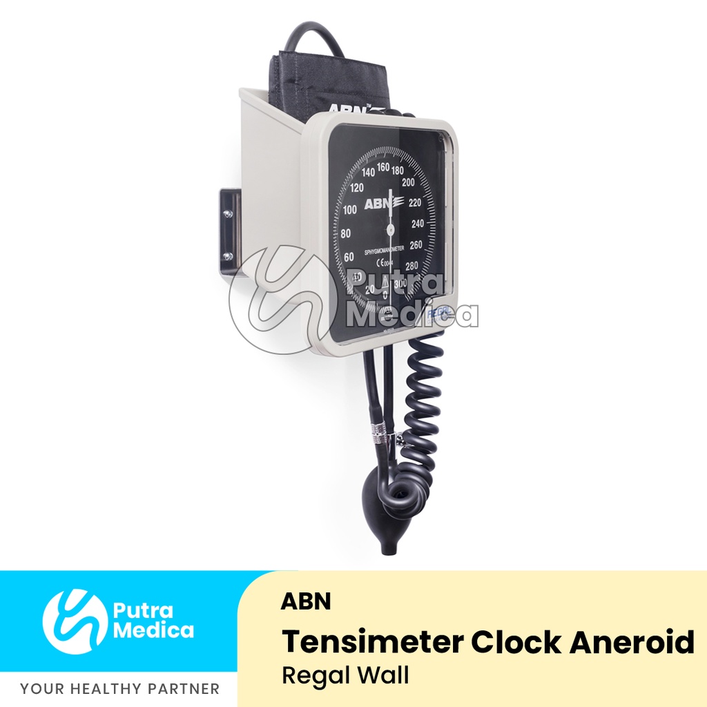 ABN Tensimeter Regal Clock Aneroid Wall Model / Tensi Jarum Dinding / Alat Ukur Tekanan Darah