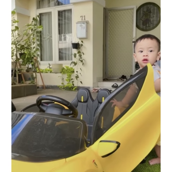 Mobil Aki Mainan Anak Remote Control PMB TOYS  Varsa TYPE M6188 Ferrari SNI Garansi Termurah Murah-4