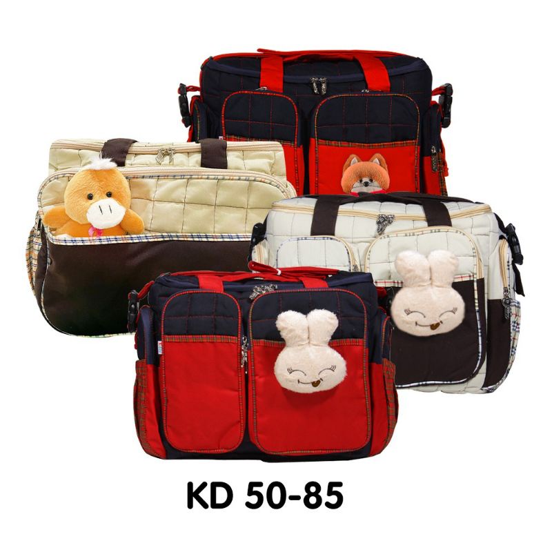 Kiddy Diaper Bag KD 5085 / Tas Perlengkapan Bayi / Baby Bag / Tas Bayi Lucu / Tas Bayi Murah / Tas B
