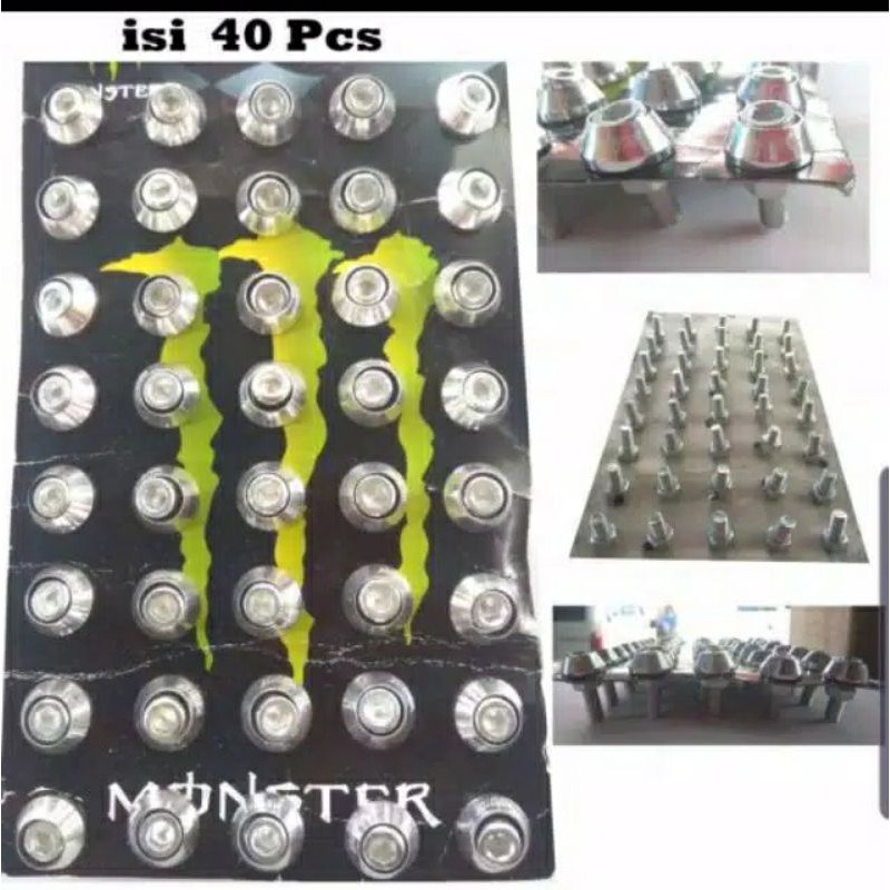 baut L plus ring monel ukuran 10 / baut monel L harga 1 pcs(1 biji) universal