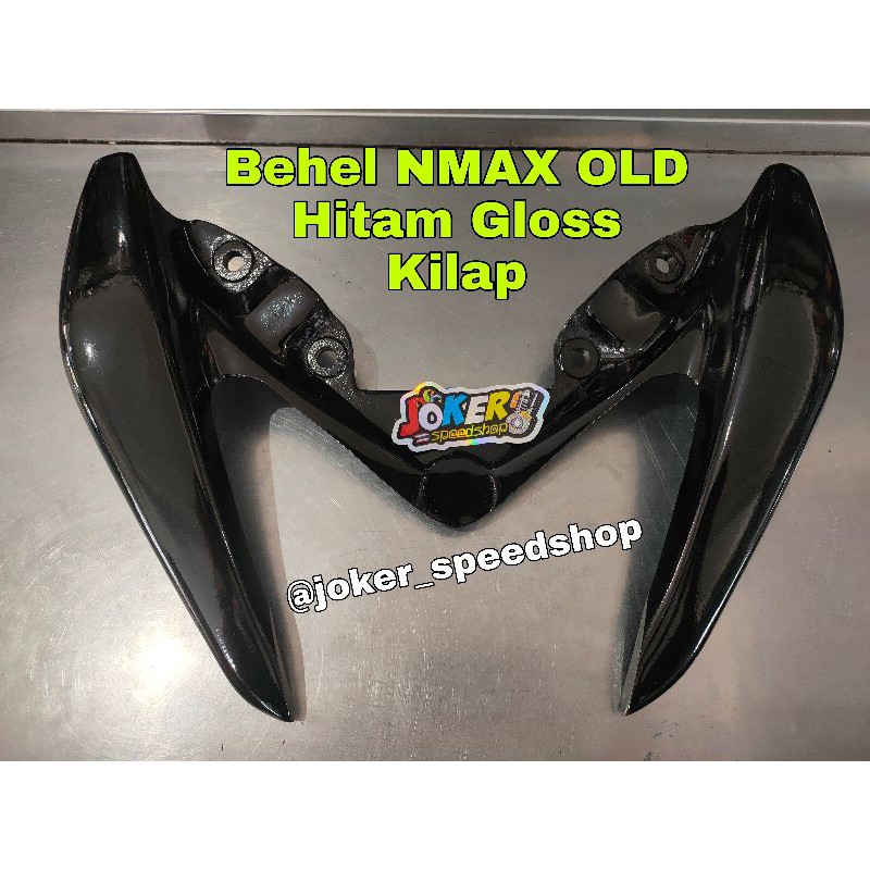 Behel Potong NMAX OLD Hitam Kilap / Hitam Glossy bukan original