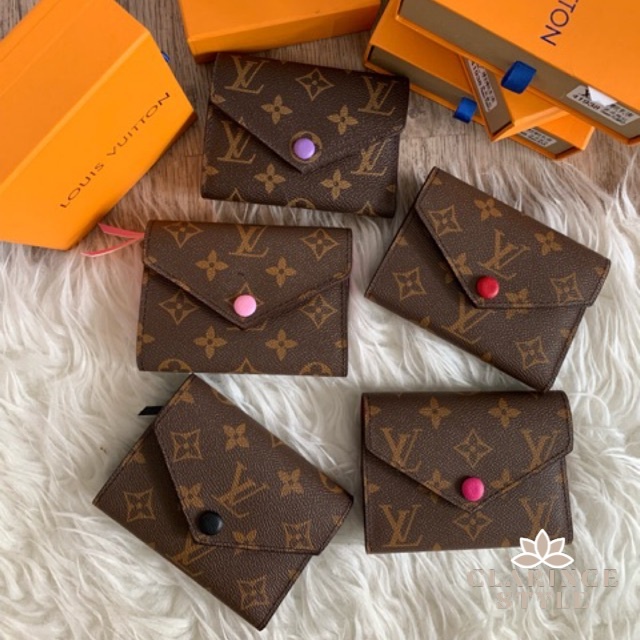 Free Ongkir - COD DOMPET | WALLET | WANITA | LOUIS V LV LV003 EMILIE ENVELOPE MINI ORI  -F