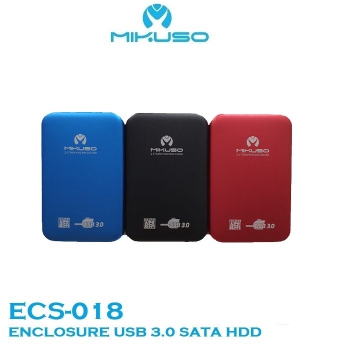 Casing Hardisk External HDD External Case 2.5 USB 3.0 MIKUSO ECS-018