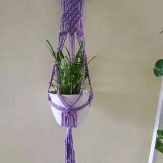 Plants hunger gantungan  pot  bunga  hanger macrame  hiasan 