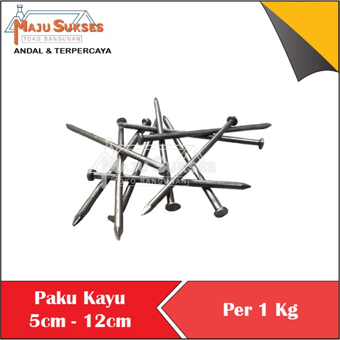 Paku Kayu 5,7,10,12Cm Per 1 Kg