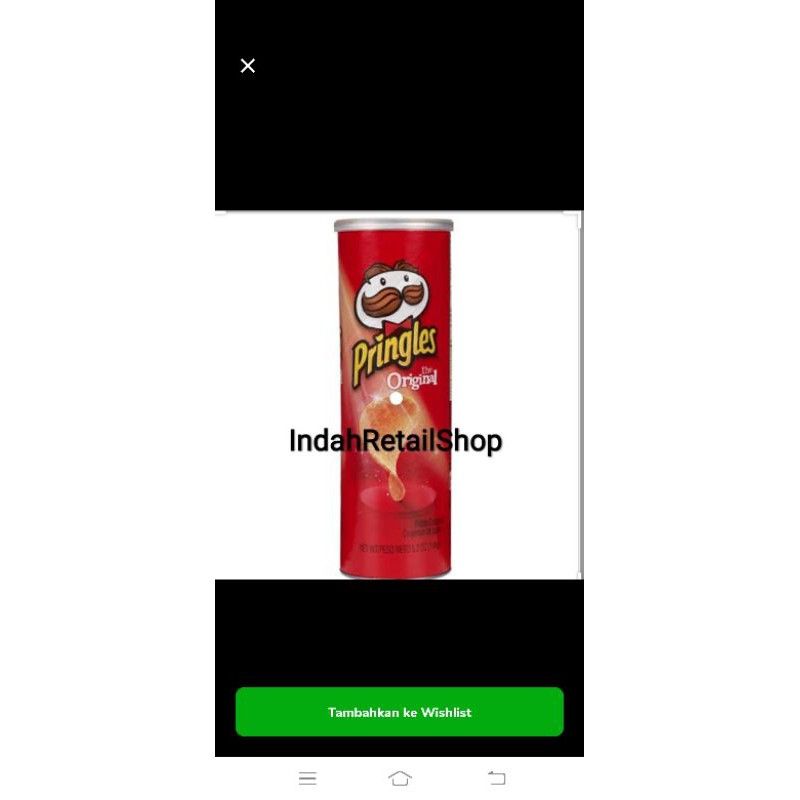 

Pringles Original USA 154gr