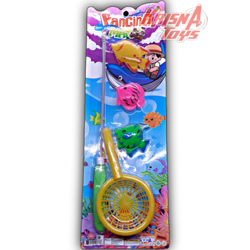 MAINAN ANAK PANCINGAN SET/FISHING GAME/MANCING MANIA