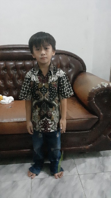 Setyo Prabu Kemeja Batik Pria Lapis Furing  Katun Primisima Batik Cabut Solo Batik Seragan