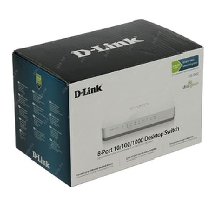 DLINK DGS-1008C Switch 8 Port Gigabit DGS1008C