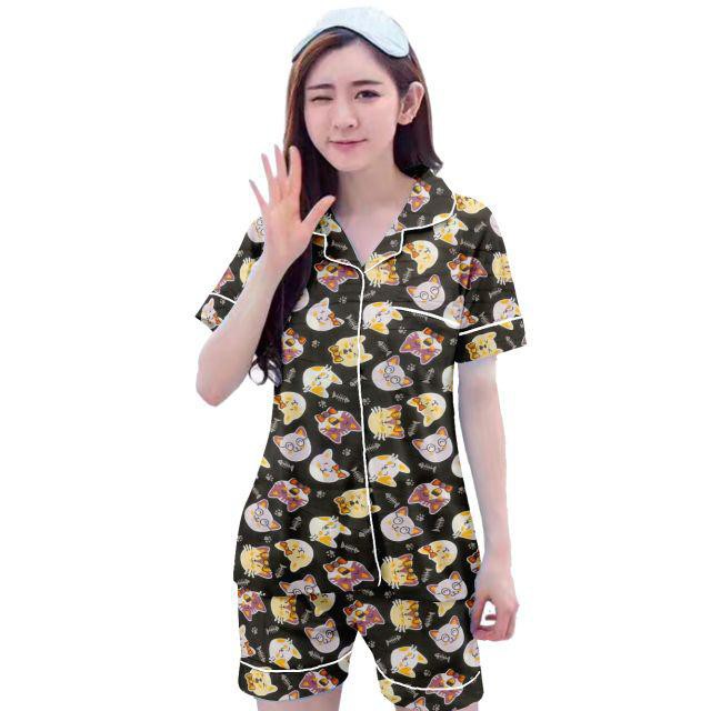 Baju Piyama Wanita (Celana Pendek)