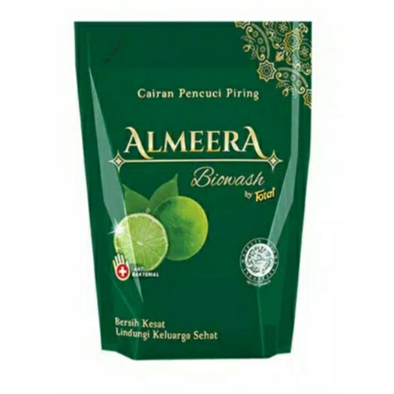 Total Almeera Biowash Diswashing 230ml / pencuci piring