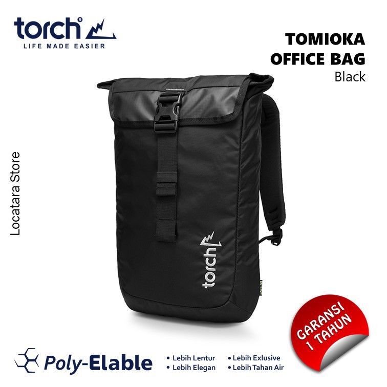 Tas Kantor praktis - Backpack - Tas Ransel - Tas Laptop - Tas Punggung - TORCH Tomioka Office Bag