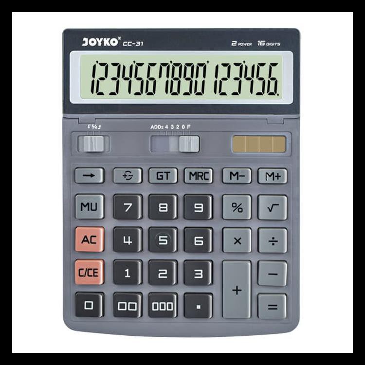 

Hot Product Calculator / Kalkulator Joyko Cc-31 / 16 Digits Keren